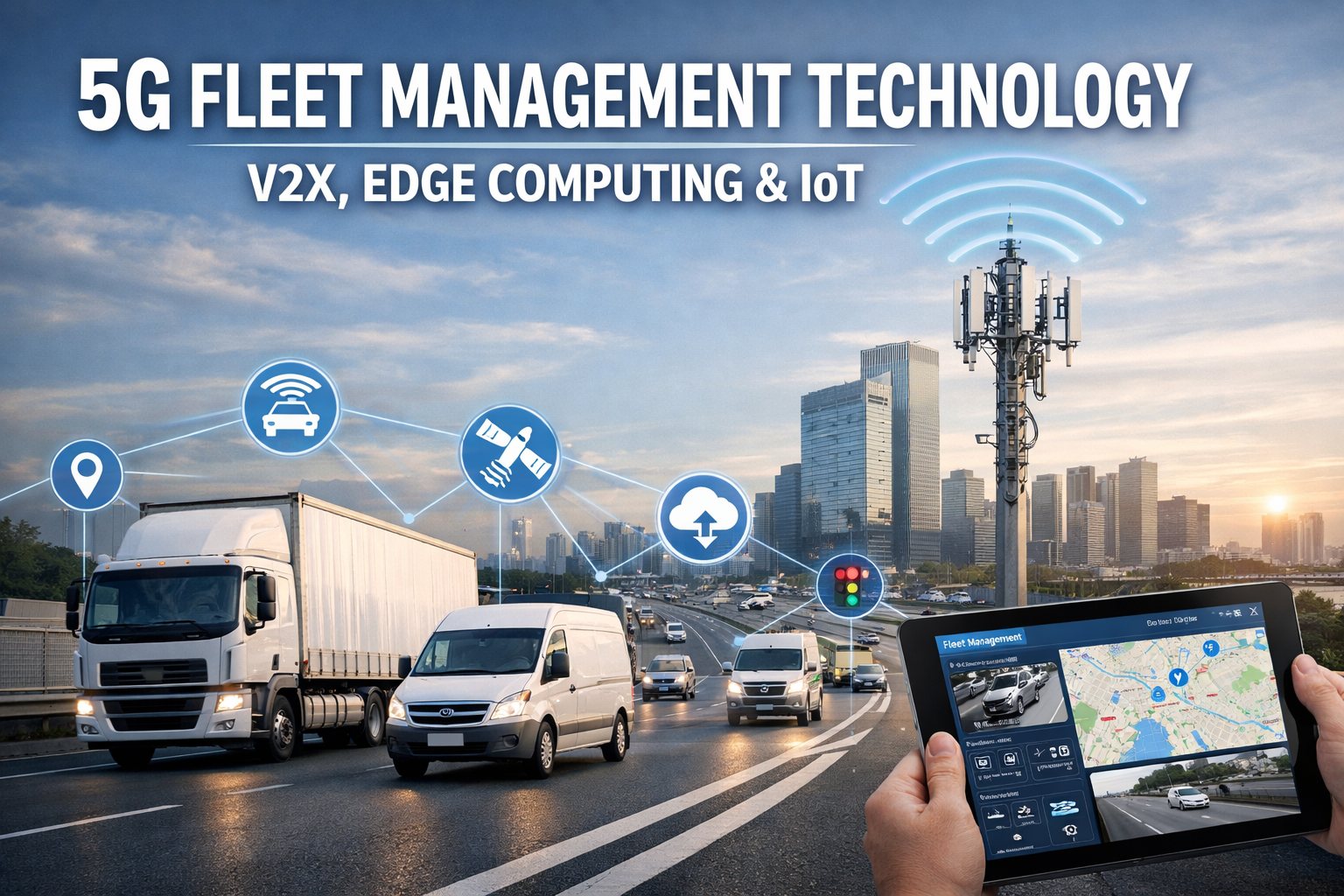 5g Router Transportation 5G Fleet Management Technology | V2X, Edge Computing & IoT