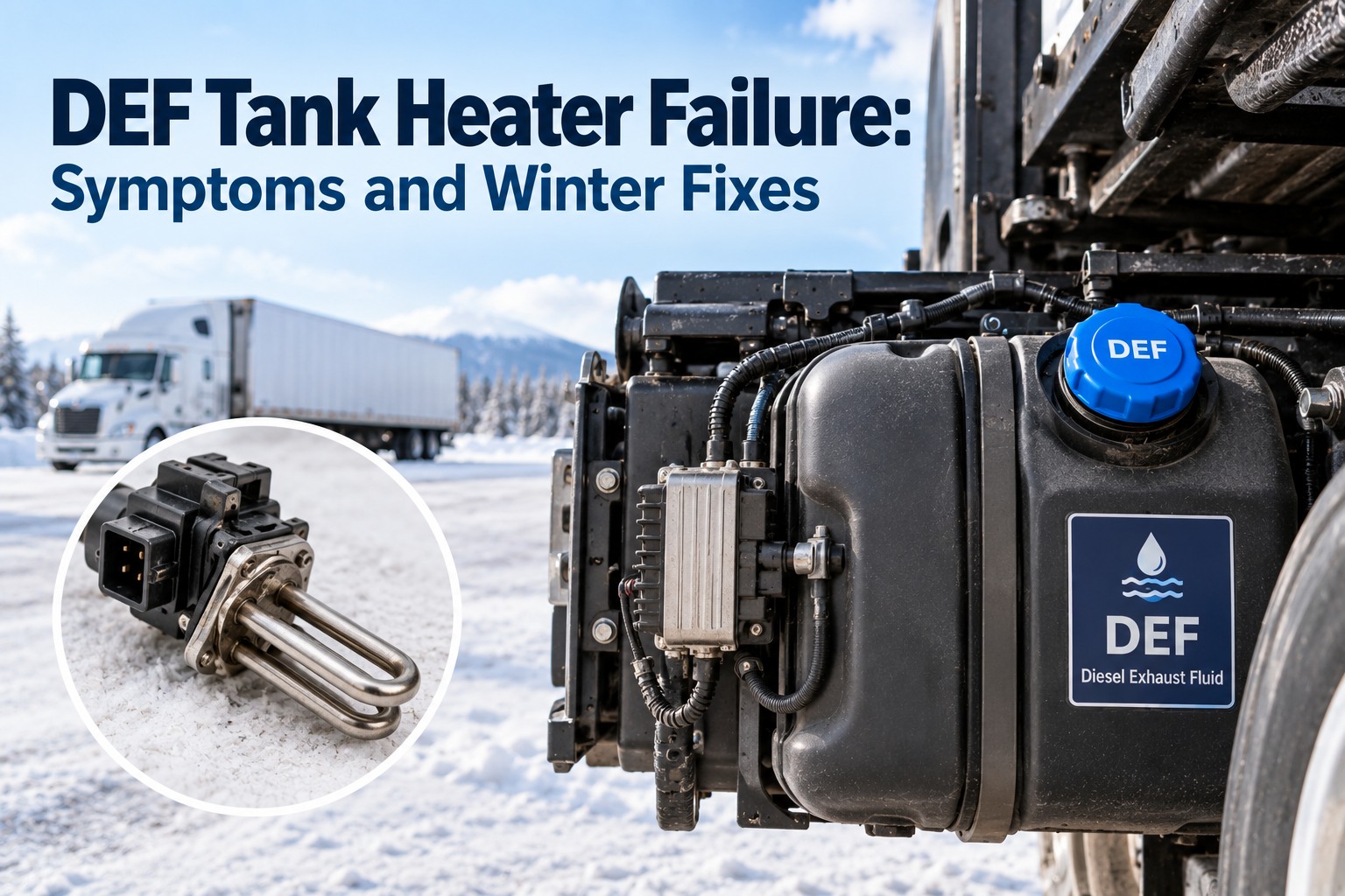 def-tank-heater-failure