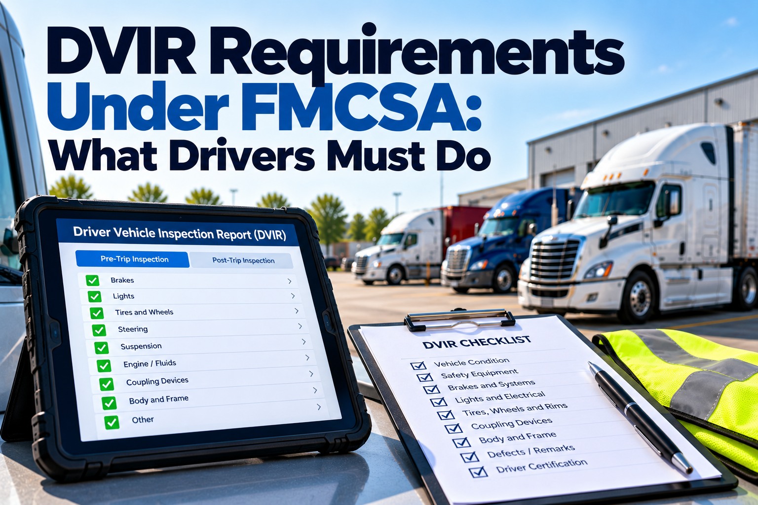 dvir-requirements-fmcsa-guide