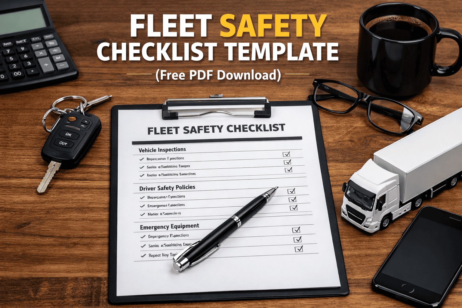 Luez Checklist.pdf Fleet Safety Checklist Template (Free PDF Download)