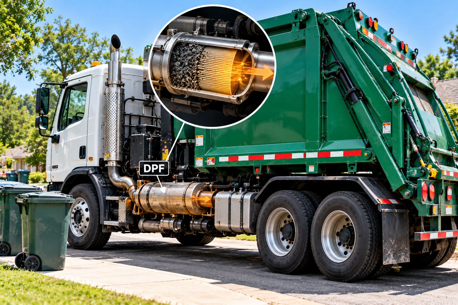 garbage-truck-dpf-regen-challenges