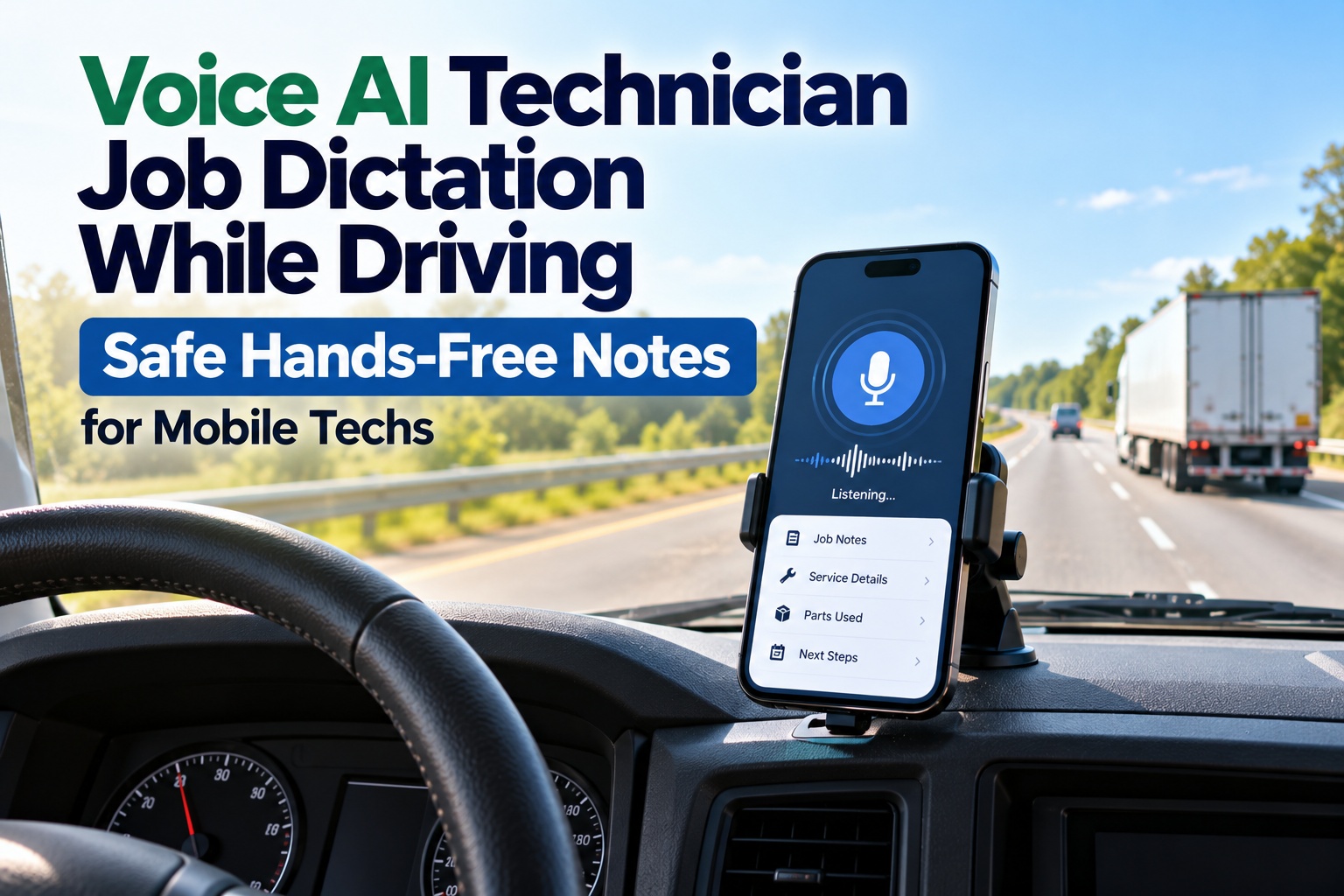 voice-ai-for-technician-job-dictation-while-driving