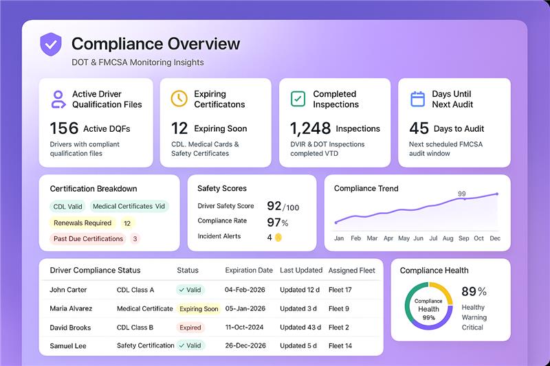 Compliance Dashboard Image