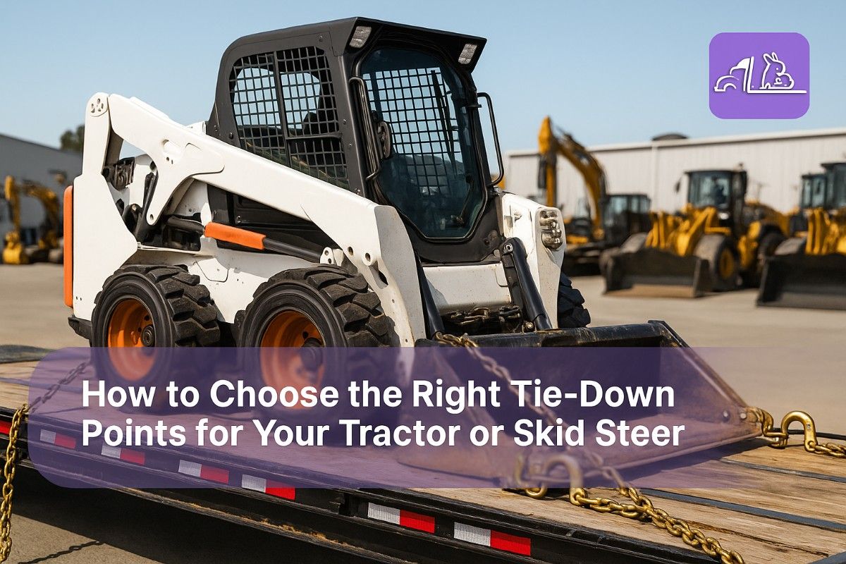 how-to-choose-tie-down-points-tractor-skid-steer