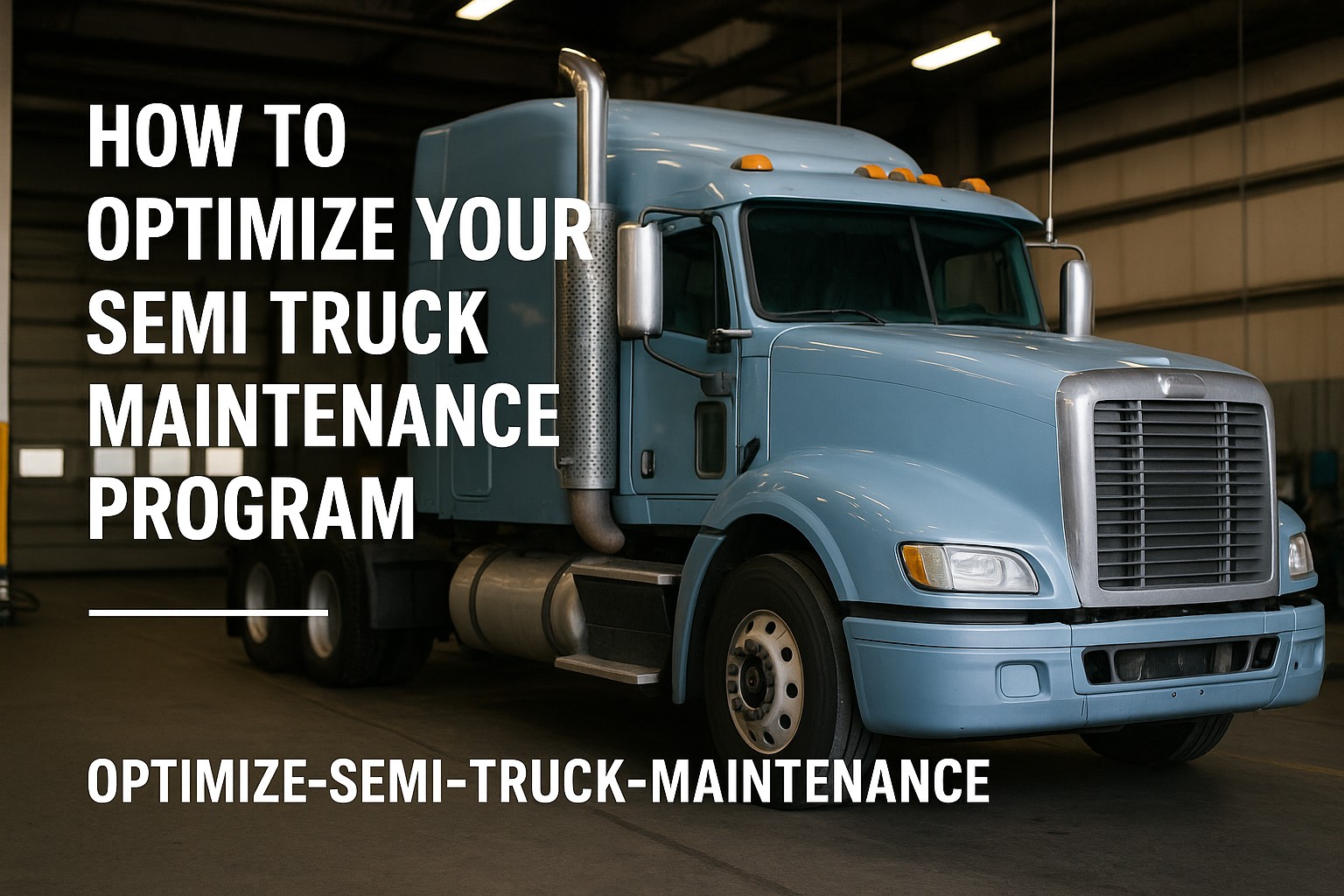 optimize-semi-truck-maintenance