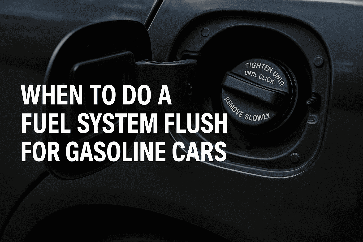 when-to-do-a-fuel-system-flush-for-gasoline-cars