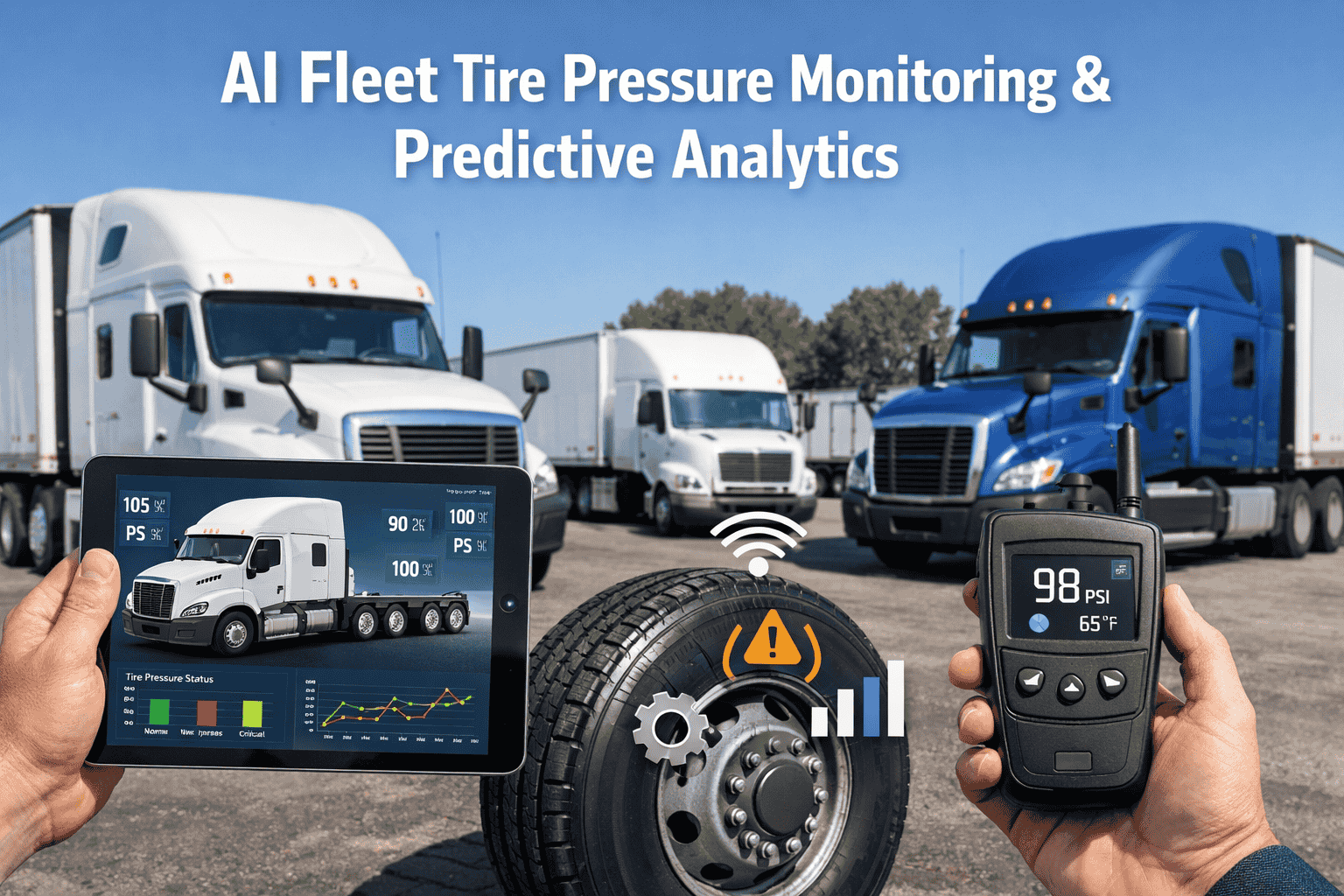 AI Fleet Tire Pressure Monitoring & Predictive Analytics