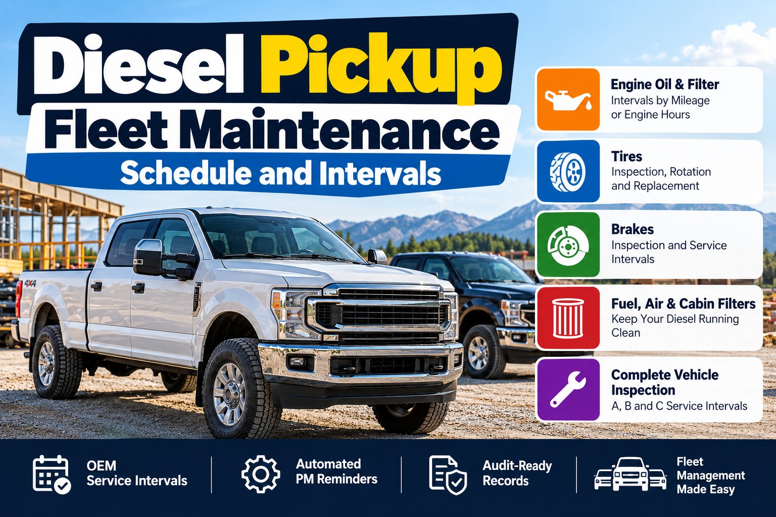 diesel-pickup-fleet-maintenance-schedule