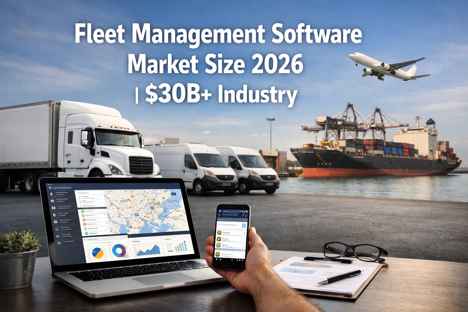 Fleet Management Software Market Size 2026 | $30B+ Industry