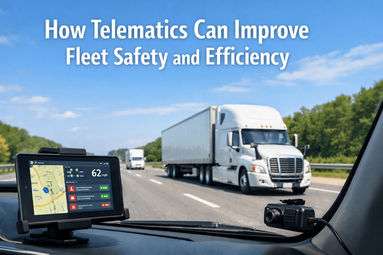 How Telematics Can Improve Fleet Safety and Efficiency
