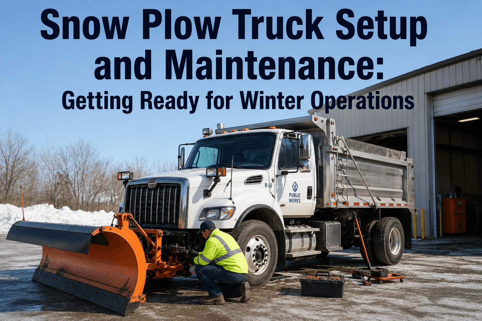 snow-plow-truck-maintenance-setup-getting