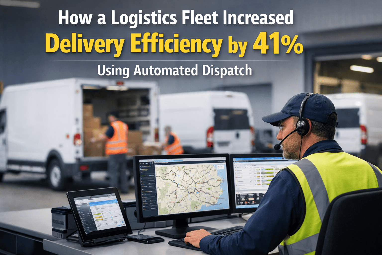 Dispatch Example How a Logistics Fleet Increased Delivery Efficiency by 41% Using ...