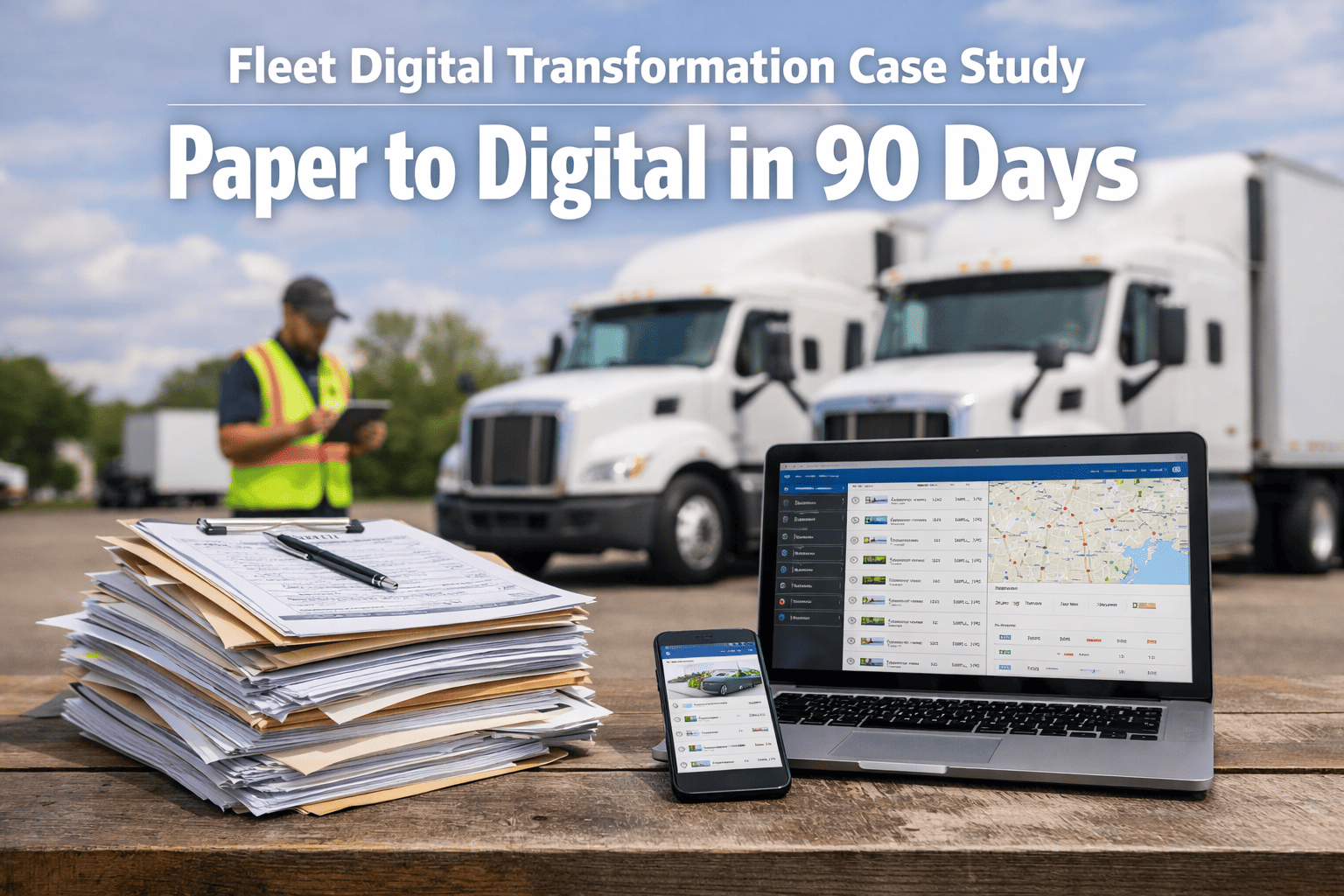 Fleet Digital Transformation Case Study | Paper to Digital in 90 Days