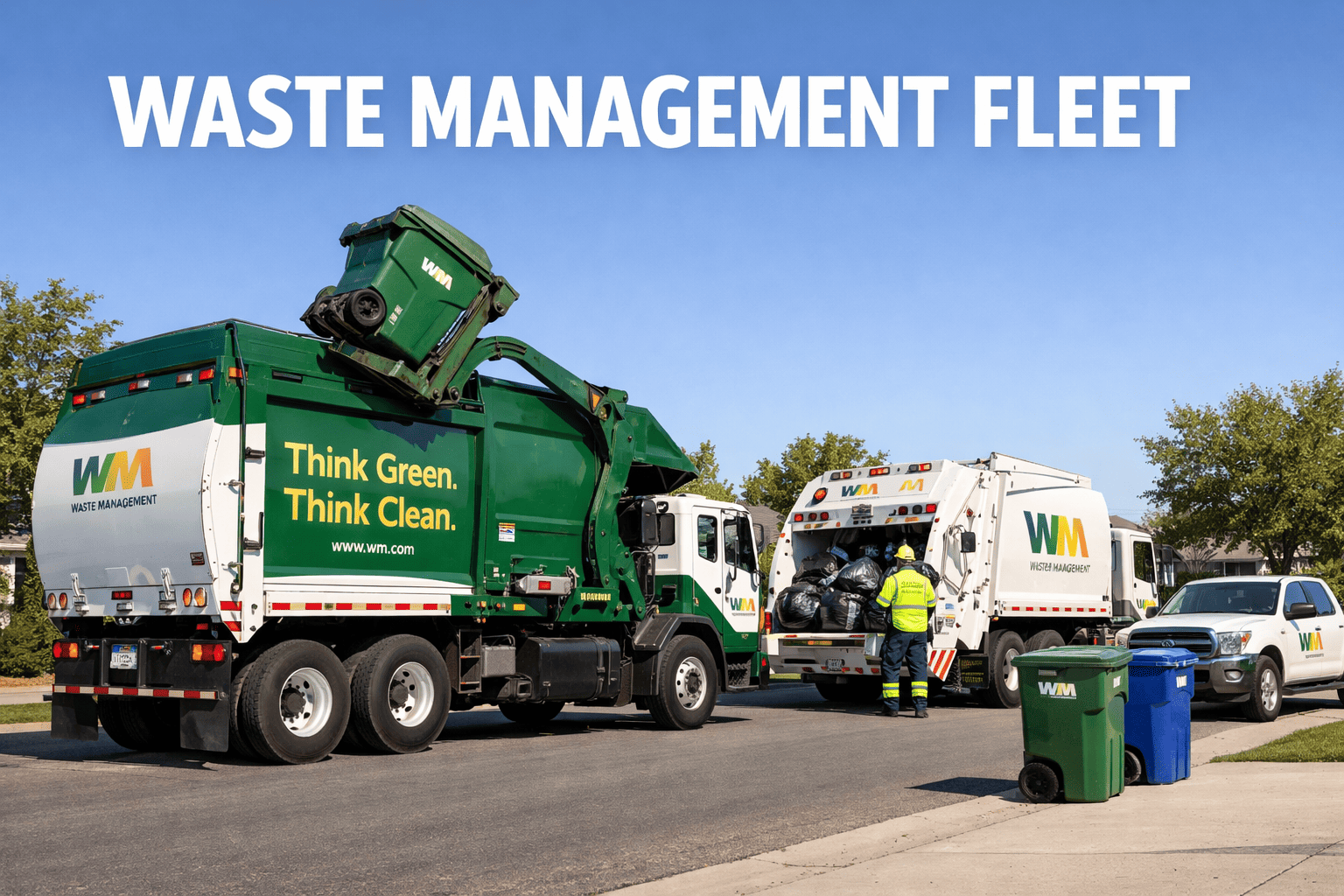 waste-management-fleet-garbage-collection