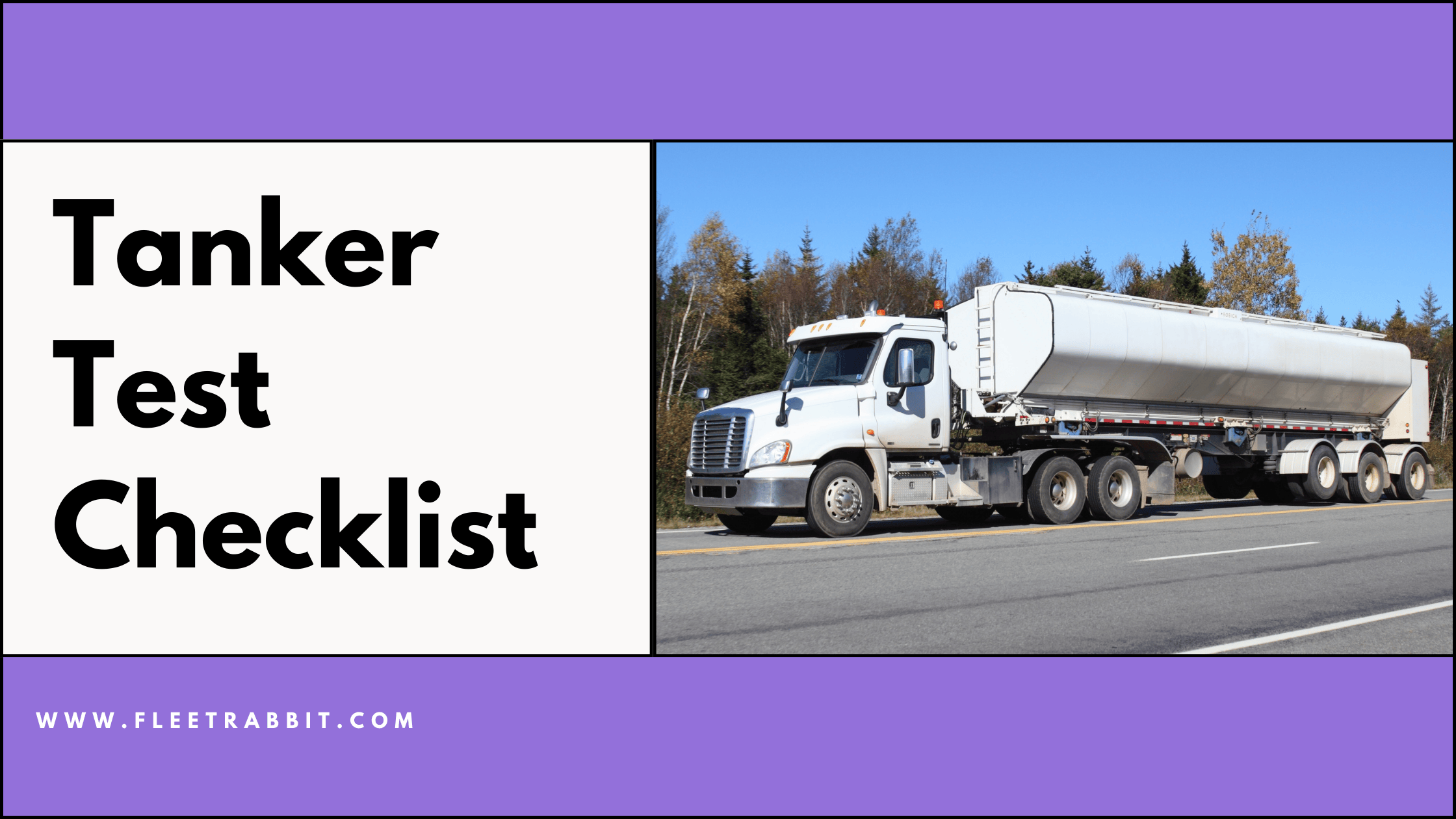 tanker-test-checklist