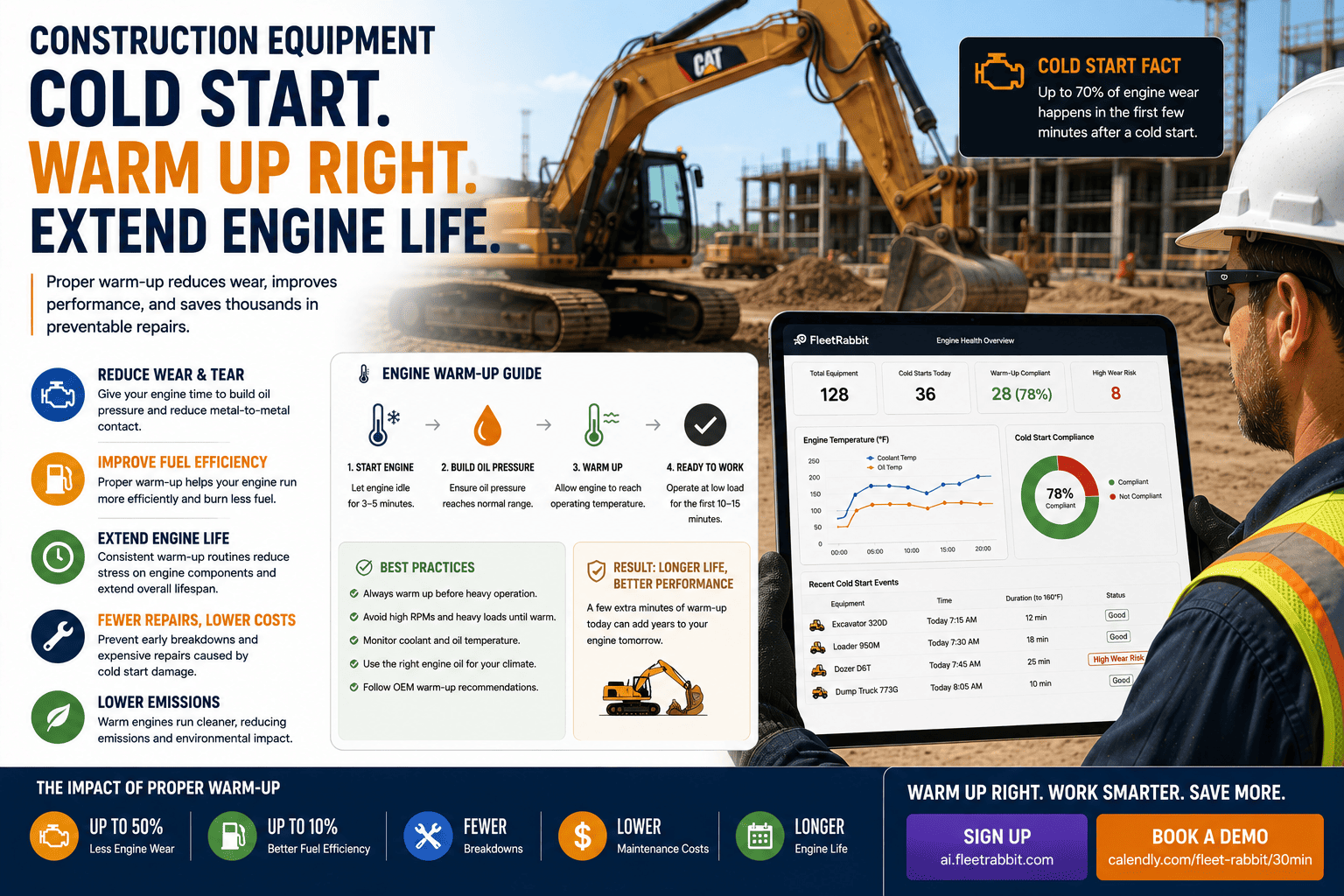 construction-equipment-cold-start-warm-up-engine-life