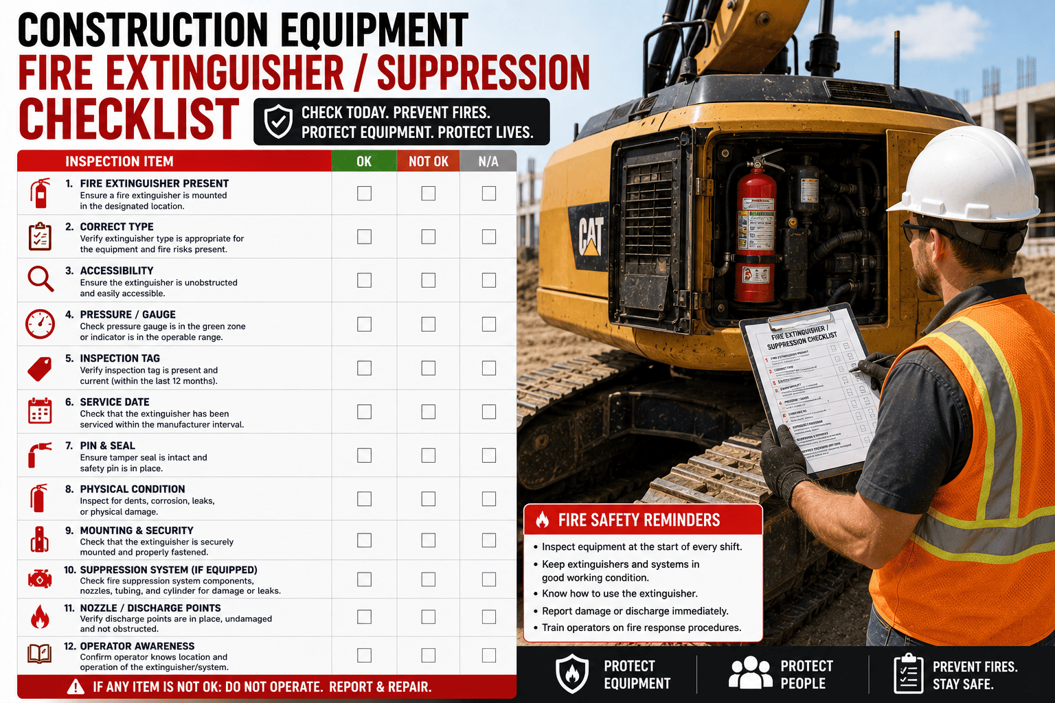 construction-equipment-fire-extinguisher-suppression-checklist