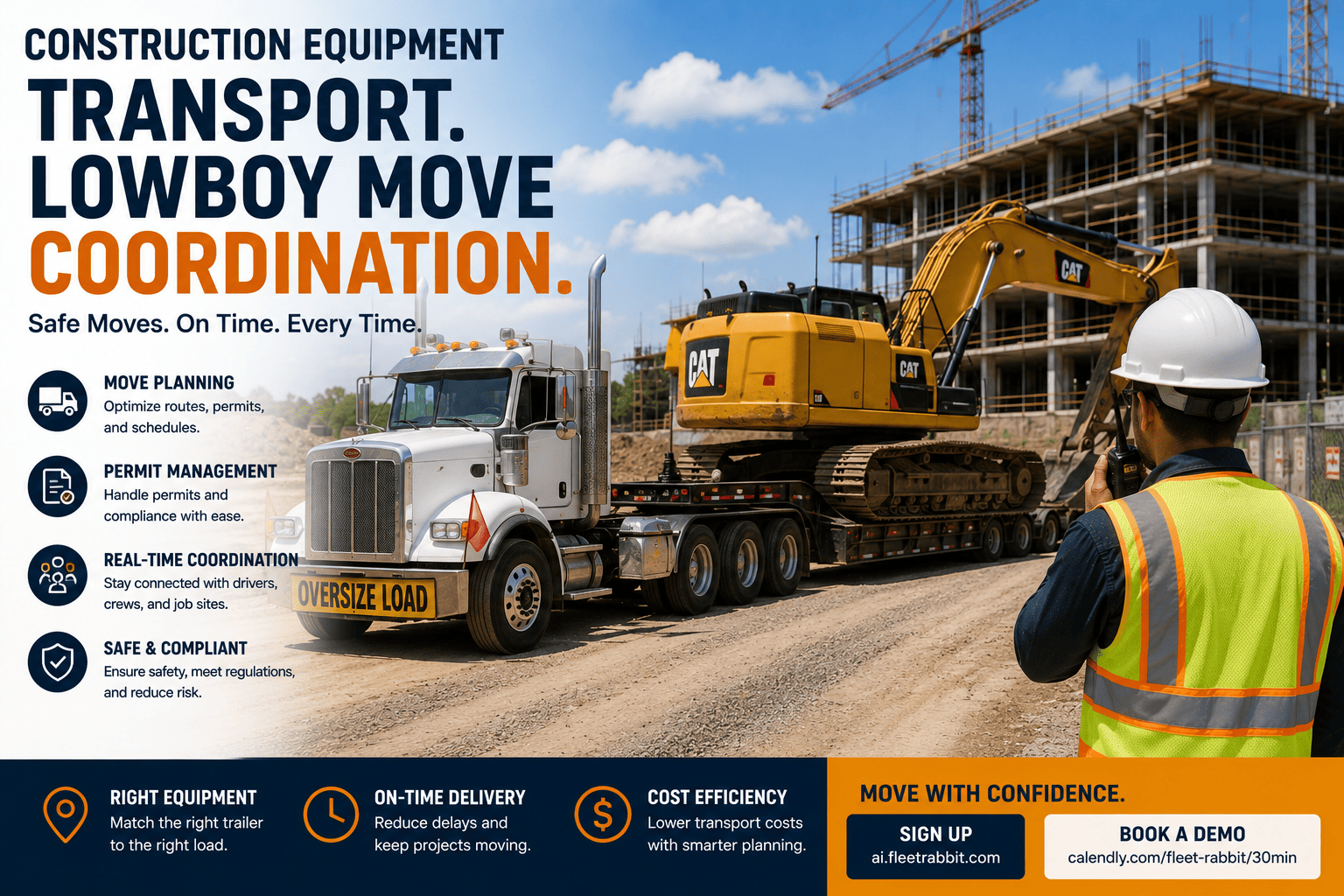 construction-equipment-transport-lowboy-move-coordination