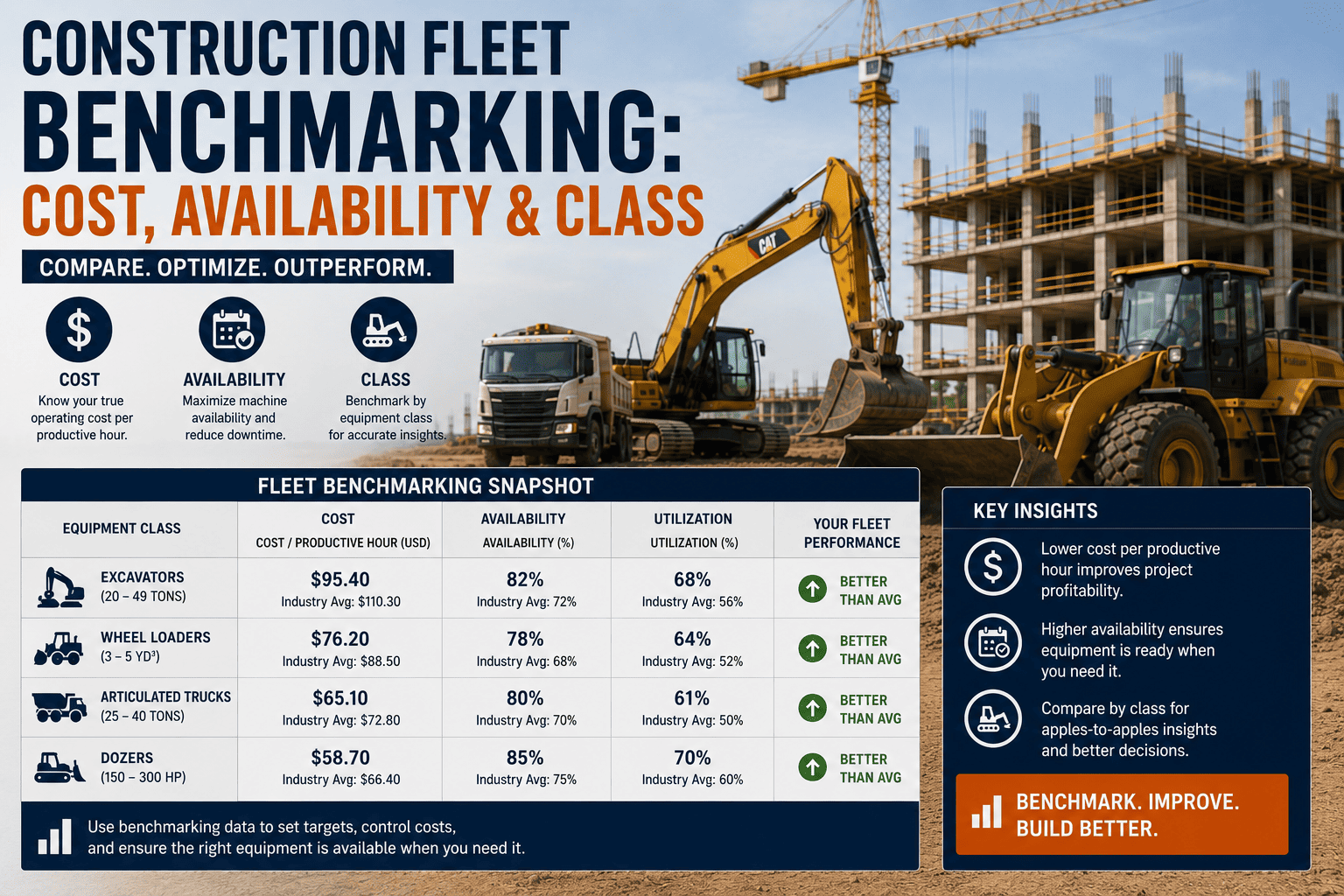 construction-fleet-benchmarking-cost-availability-class