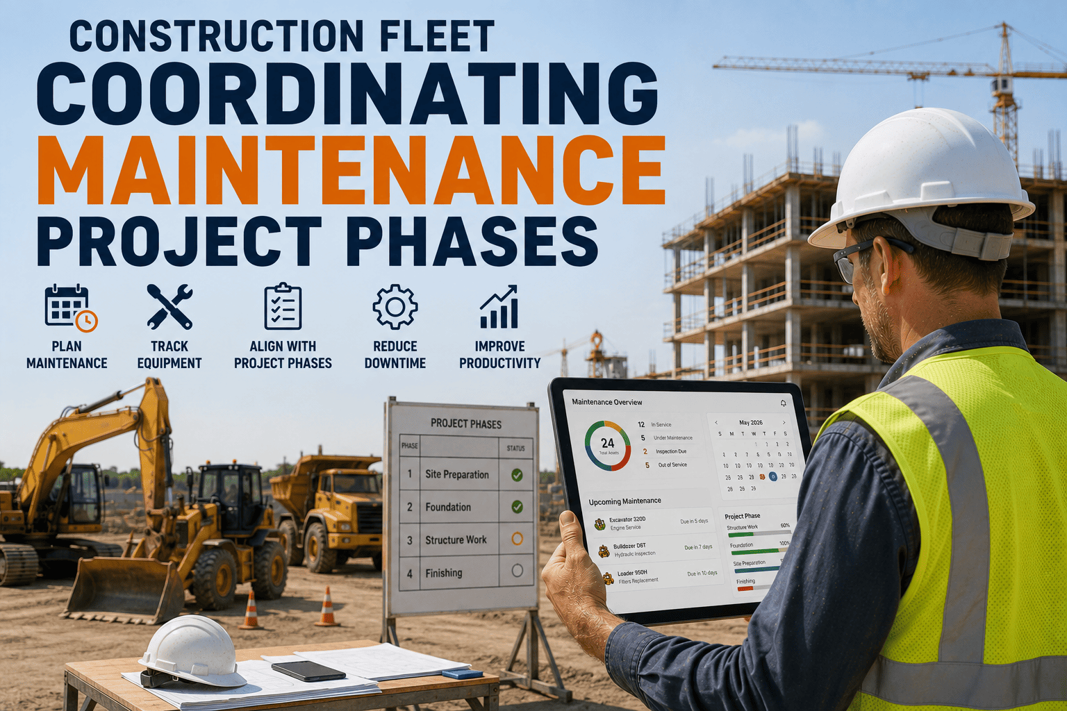 construction-fleet-coordinating-maintenance-project-phases
