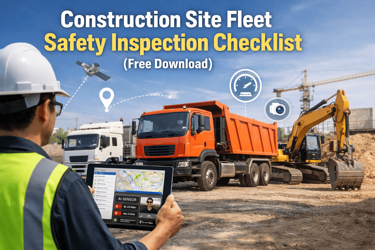 Construction Site Fleet Safety Inspection Checklist (Free Download)