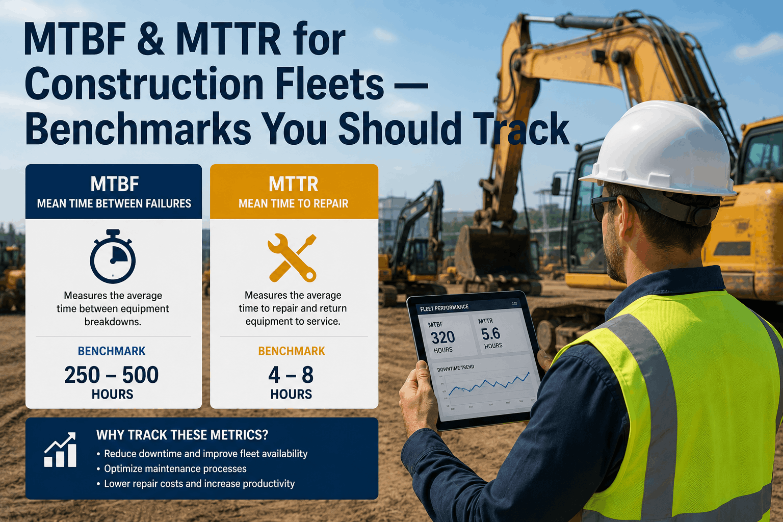 mtbf-mttr-construction-fleet-benchmarks