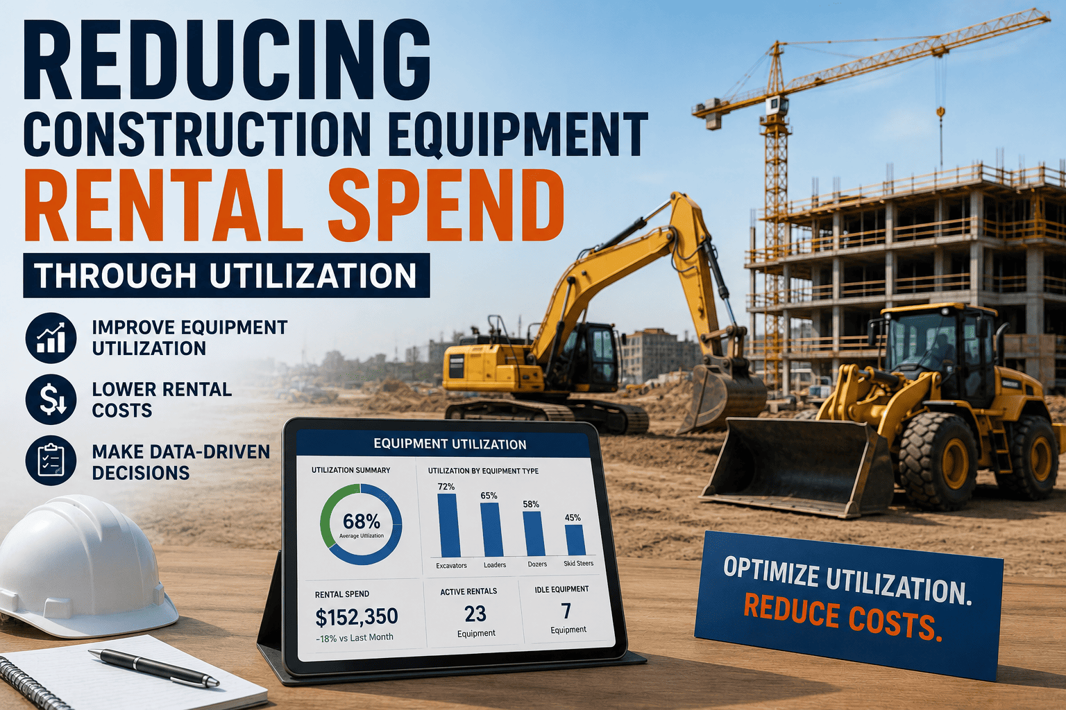 reducing-construction-equipment-rental-spend-utilization