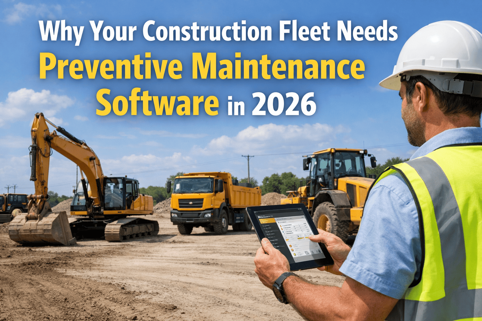 Why Your Construction Fleet Needs Preventive Maintenance Software in 2026