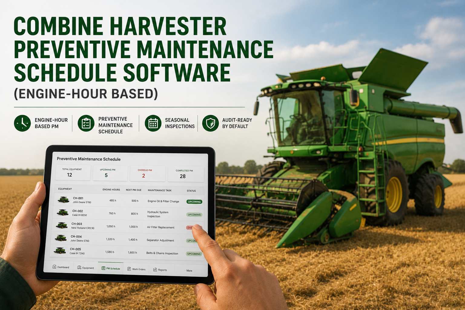 combine-harvester-preventive-maintenance-schedule-engine-hour-scheduling-guide