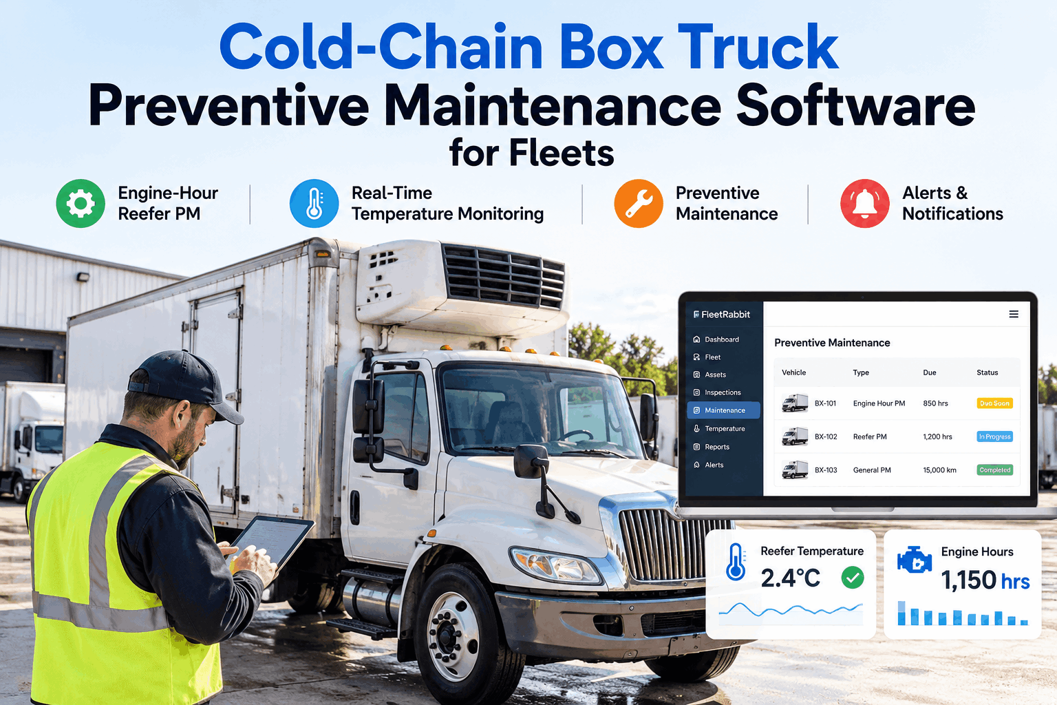 cold-chain-box-truck-preventive-maintenance-software-engine-hour-reefer