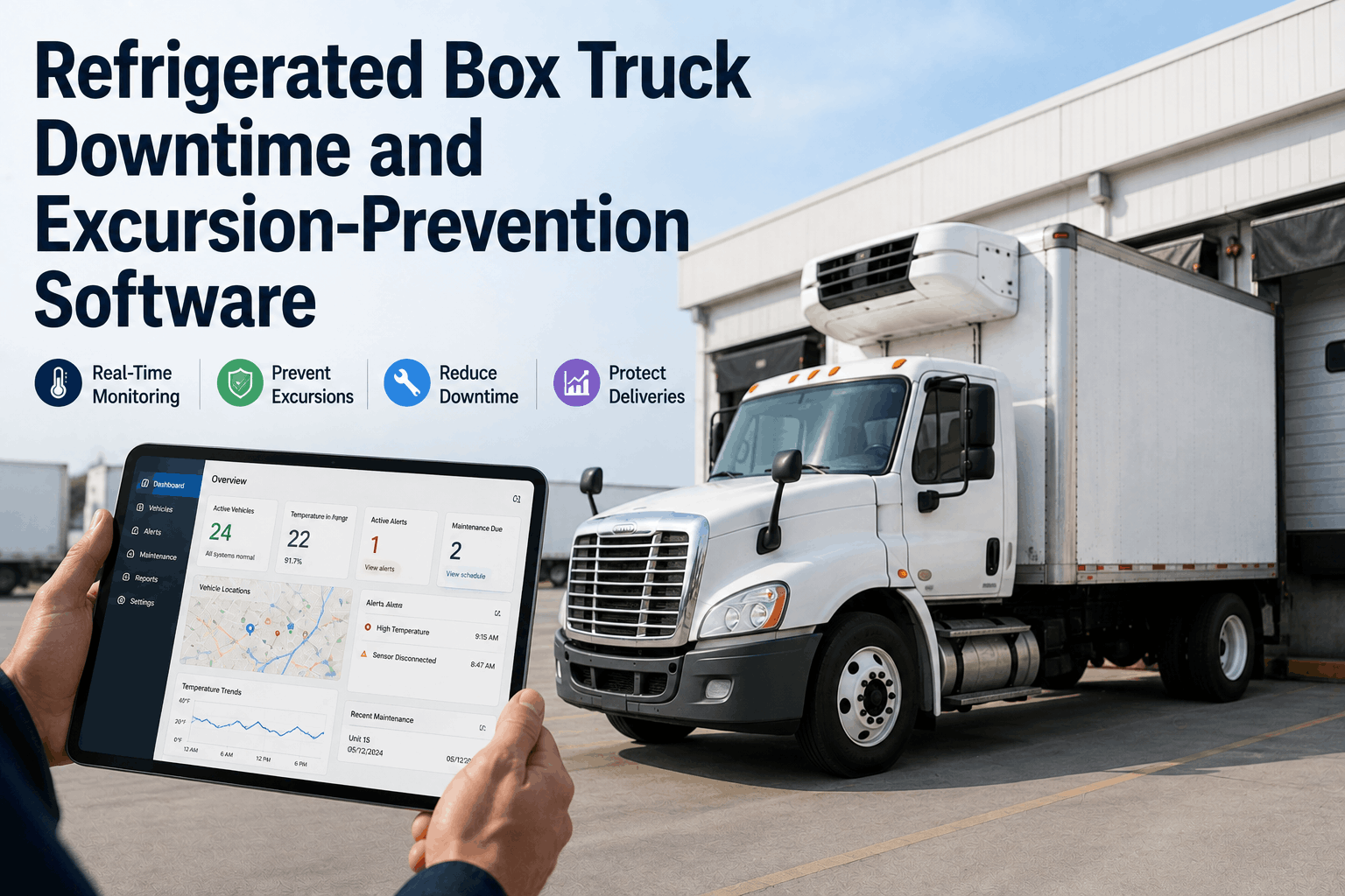 refrigerated-box-truck-downtime-tracking-software-reduce-excursions