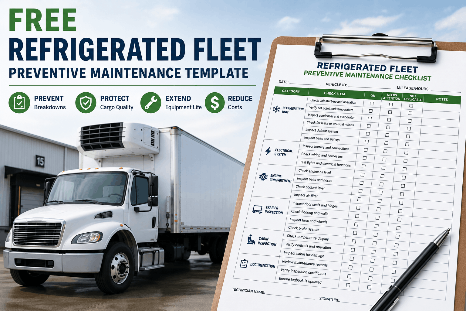 refrigerated-fleet-preventive-maintenance-template