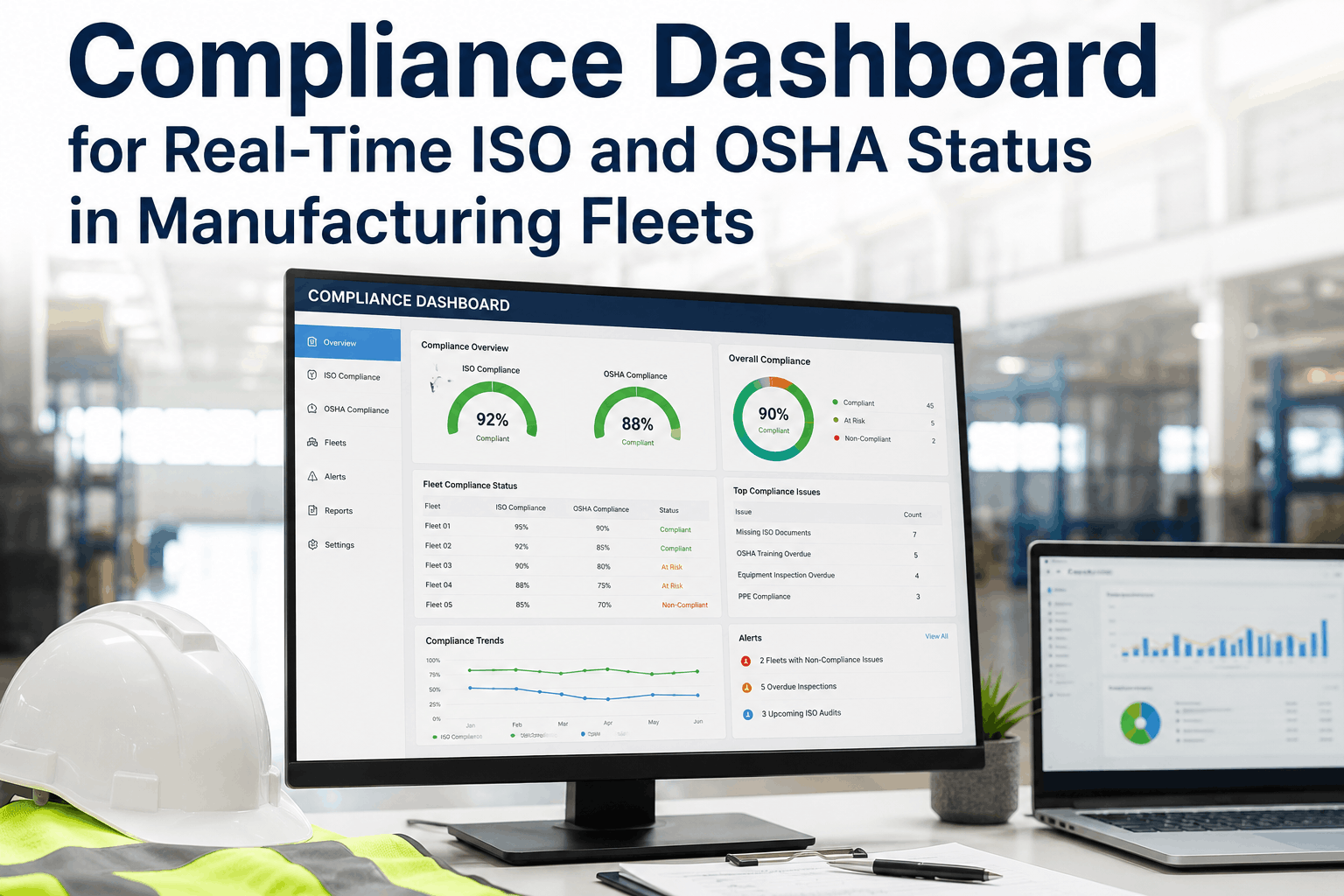 compliance-dashboard-iso-osha-manufacturing-fleet