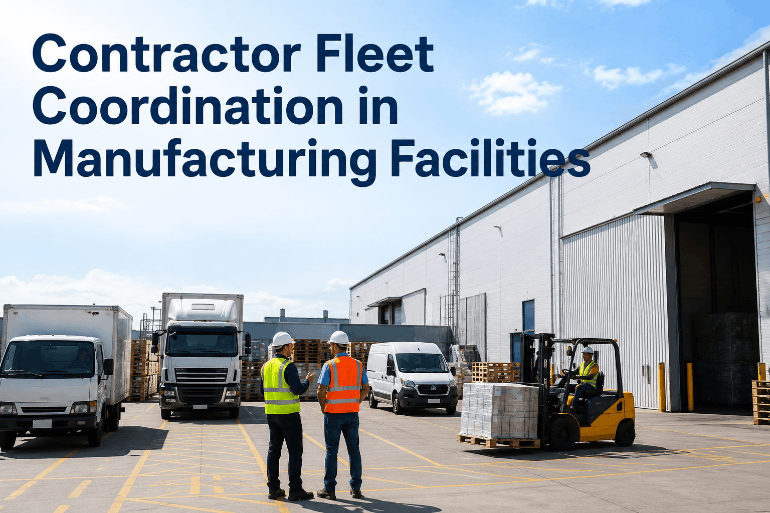contractor-fleet-coordination-manufacturing-facilities