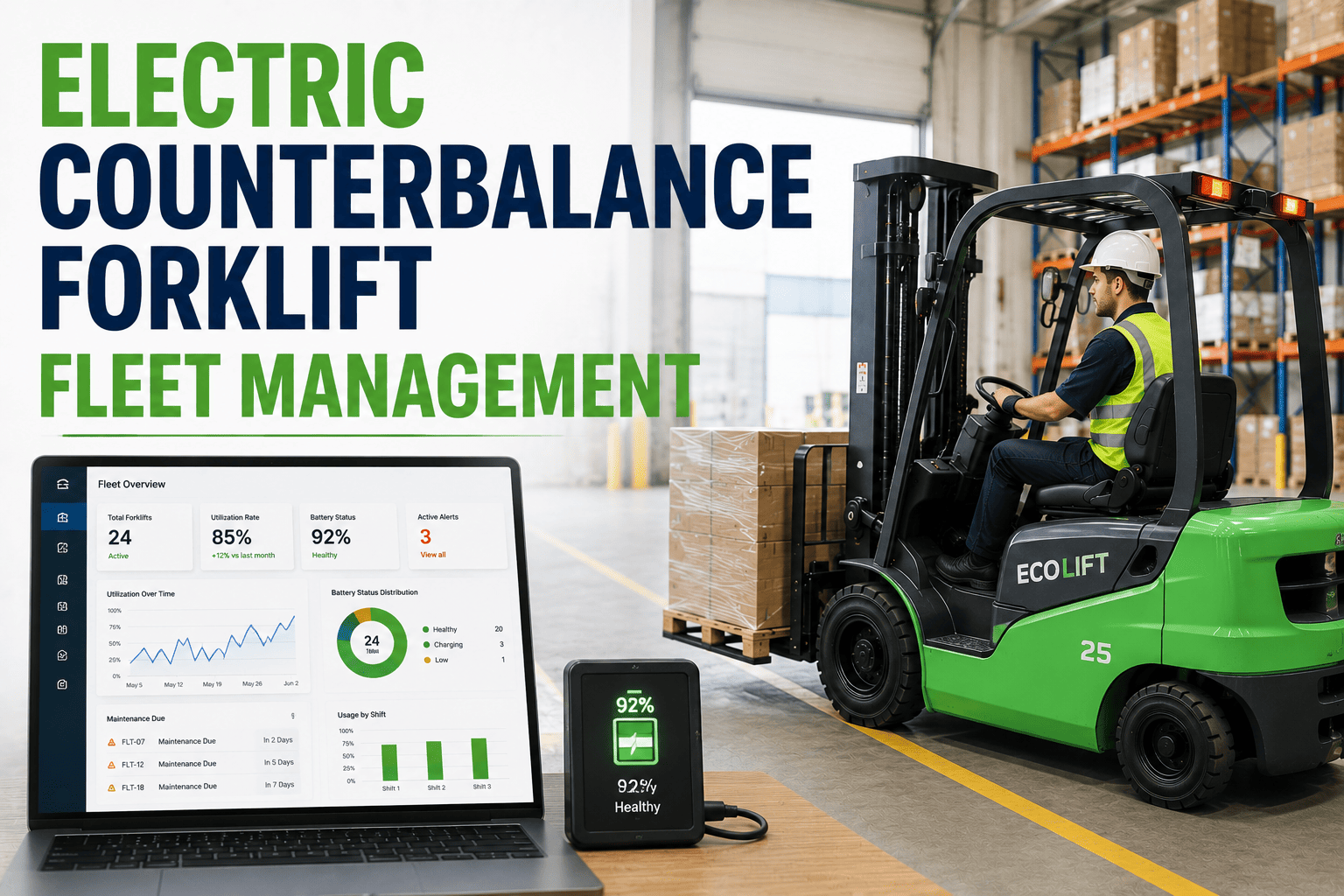 electric-counterbalance-forklift-fleet-management