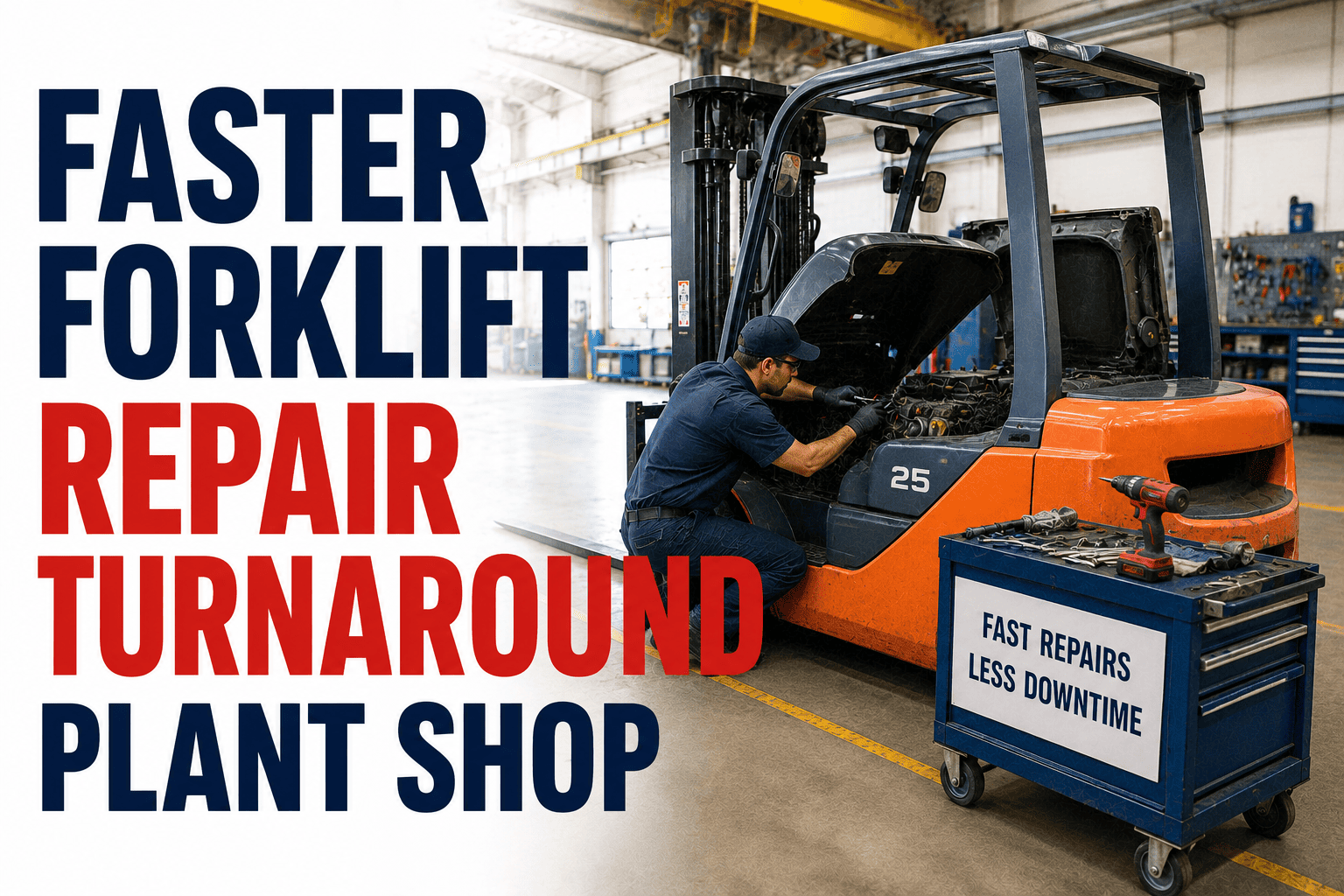 faster-forklift-repair-turnaround-plant-shop