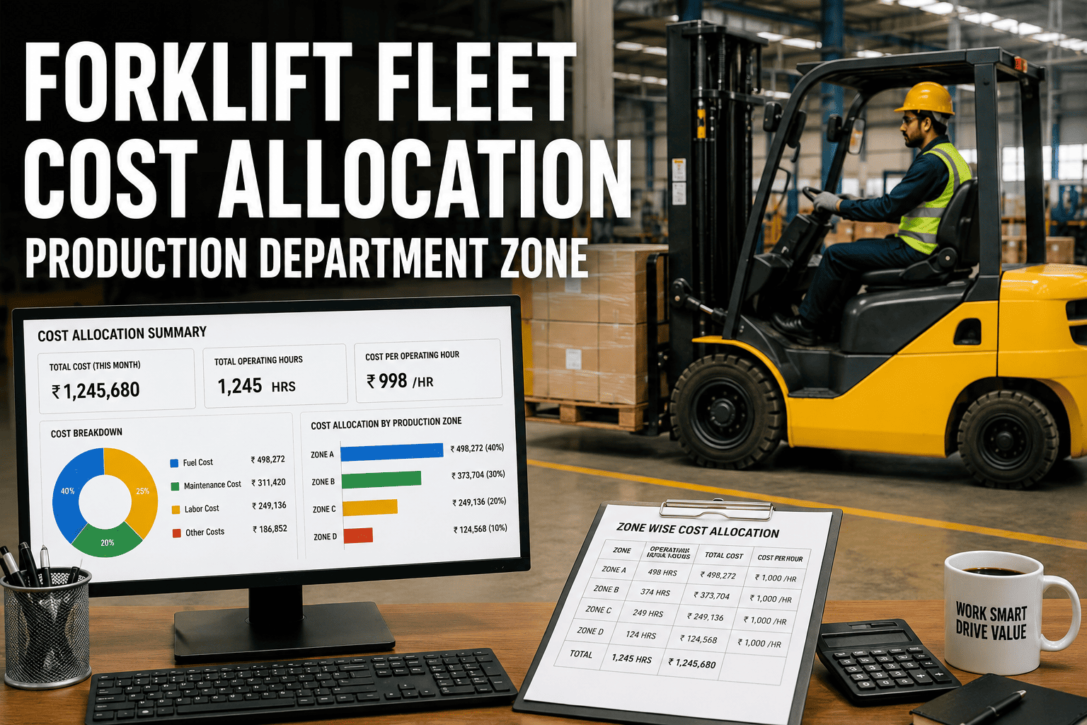 forklift-fleet-cost-allocation-production-department-zone