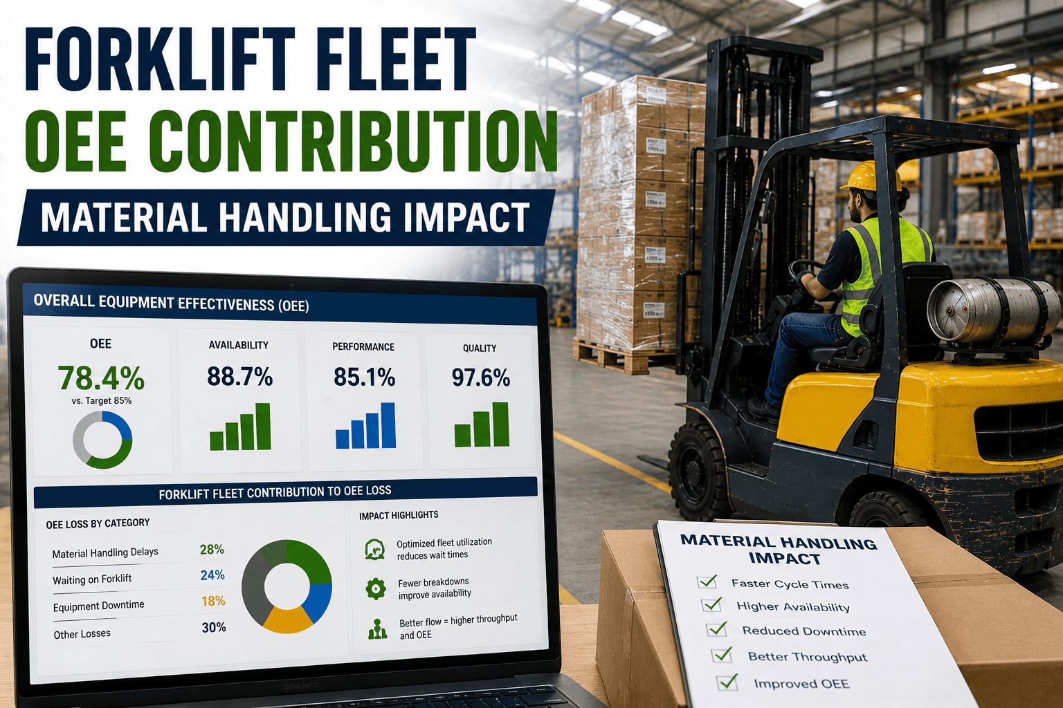 forklift-fleet-oee-contribution-material-handling-impact