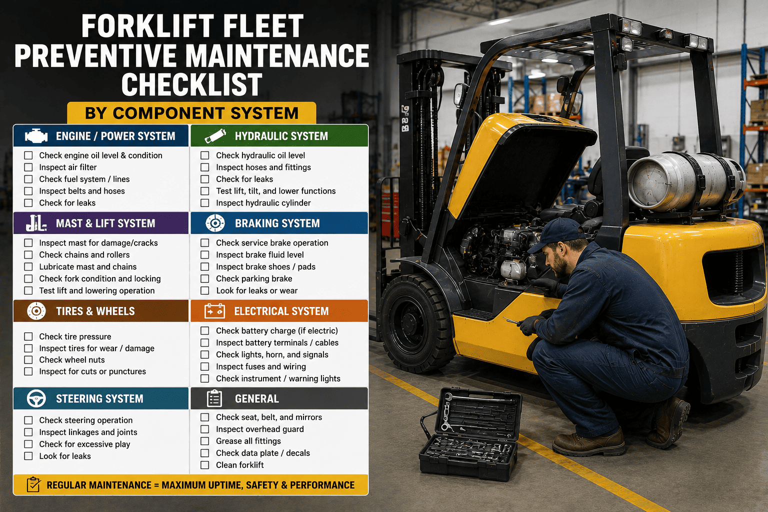 forklift-fleet-preventive-maintenance-checklist-component-system