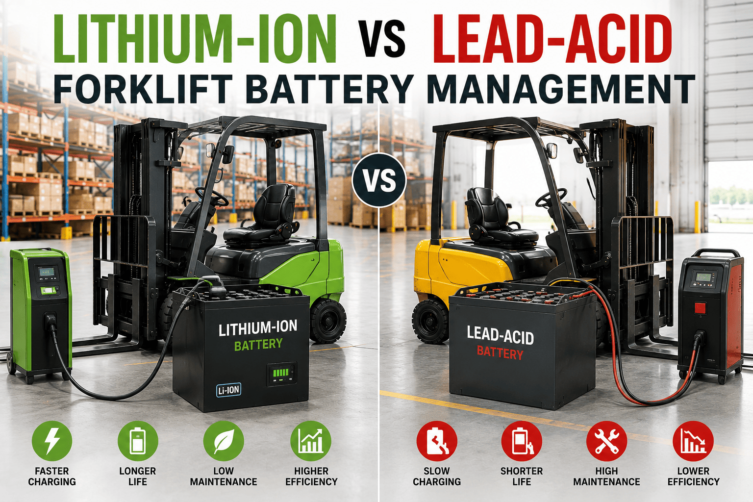 lithium-ion-vs-lead-acid-forklift-battery-management