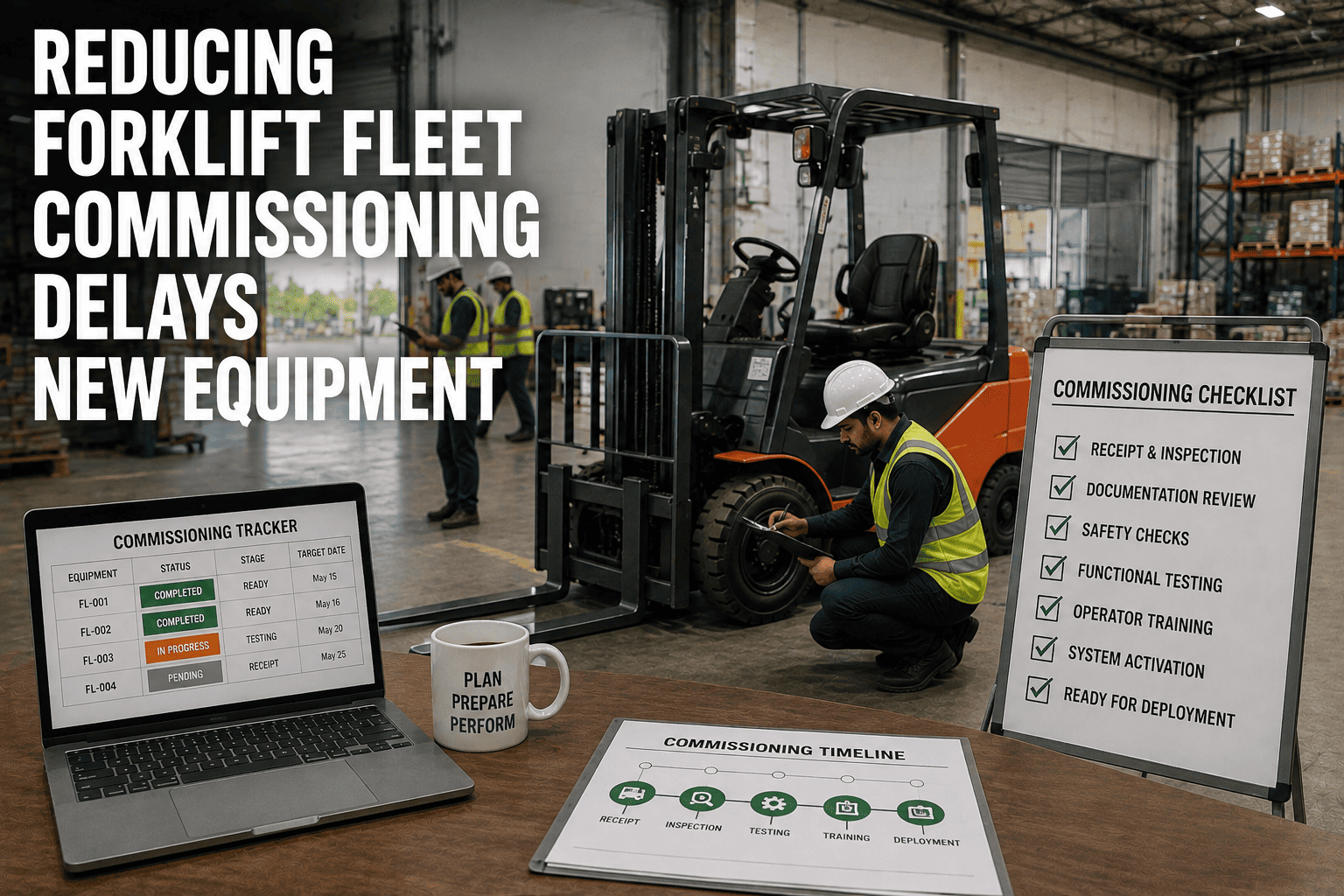 reducing-forklift-fleet-commissioning-delays-new-equipment