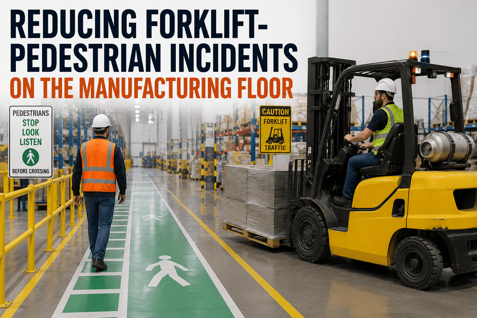 reducing-forklift-pedestrian-incidents-manufacturing-floor