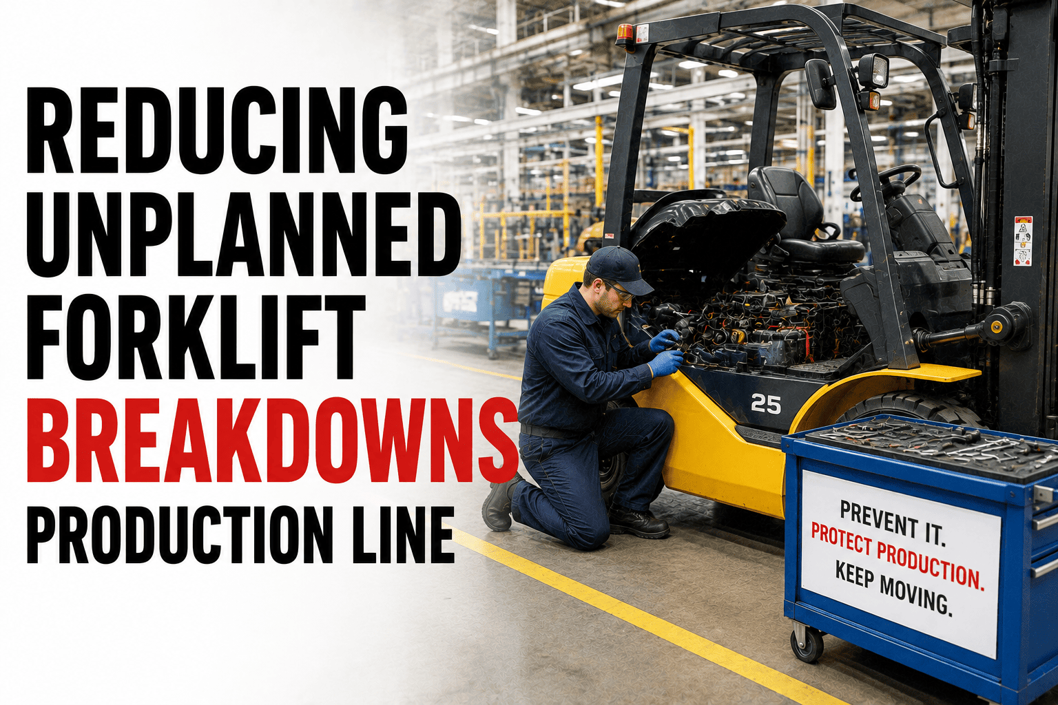 reducing-unplanned-forklift-breakdowns-production-line