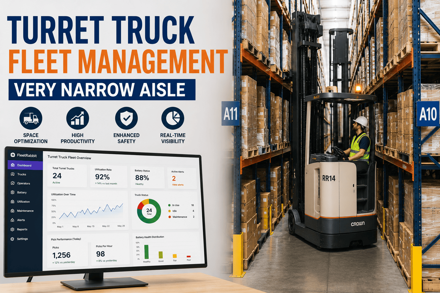 turret-truck-fleet-management-very-narrow-aisle