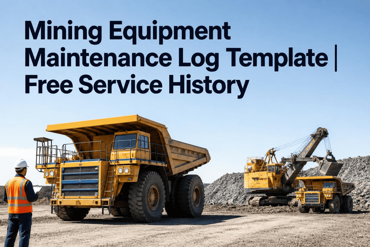 mining-equipment-maintenance-log-template-service