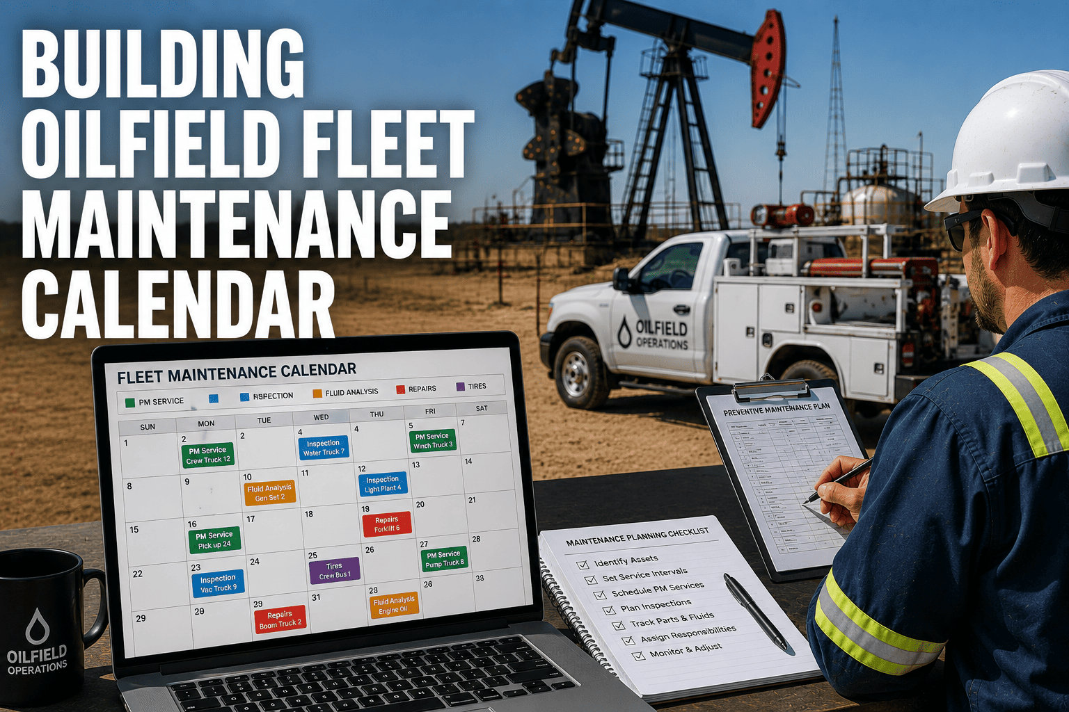 building-oilfield-fleet-maintenance-calendar