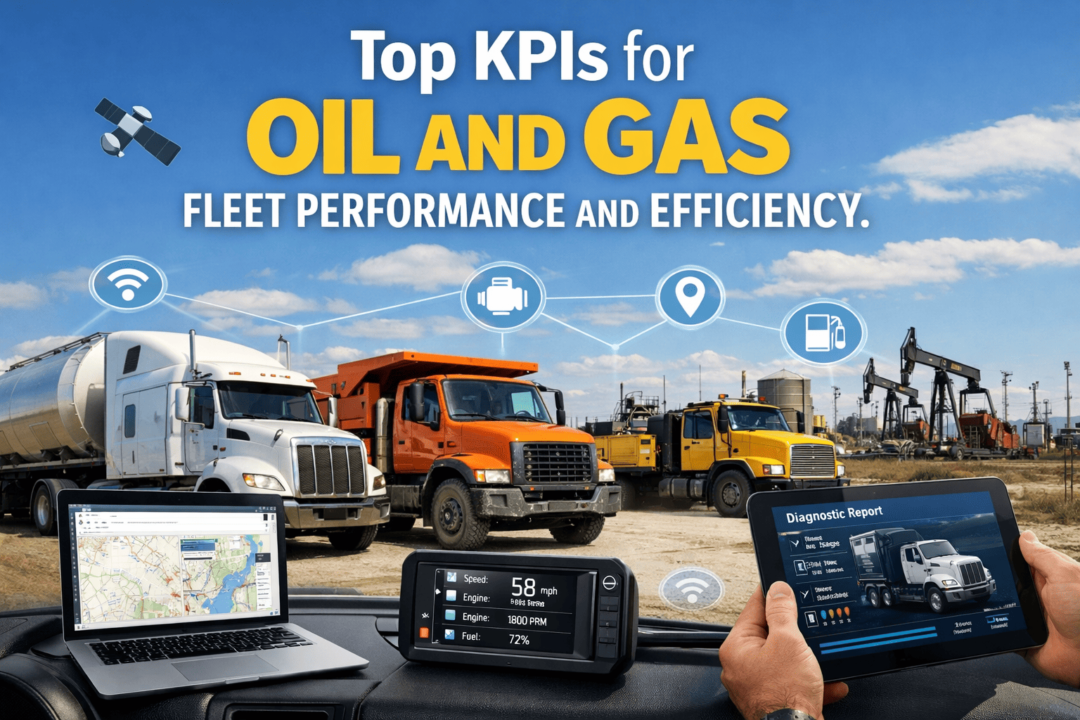 Top KPIs for Oil and Gas Fleet Performance and Efficiency