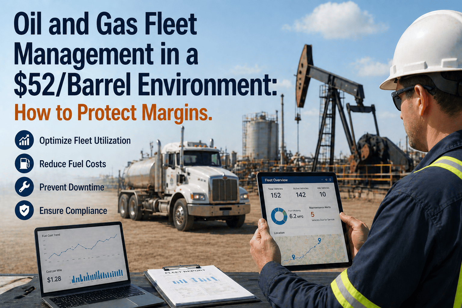 Oil and Gas Fleet Management in a $52/Barrel Environment: How to ...