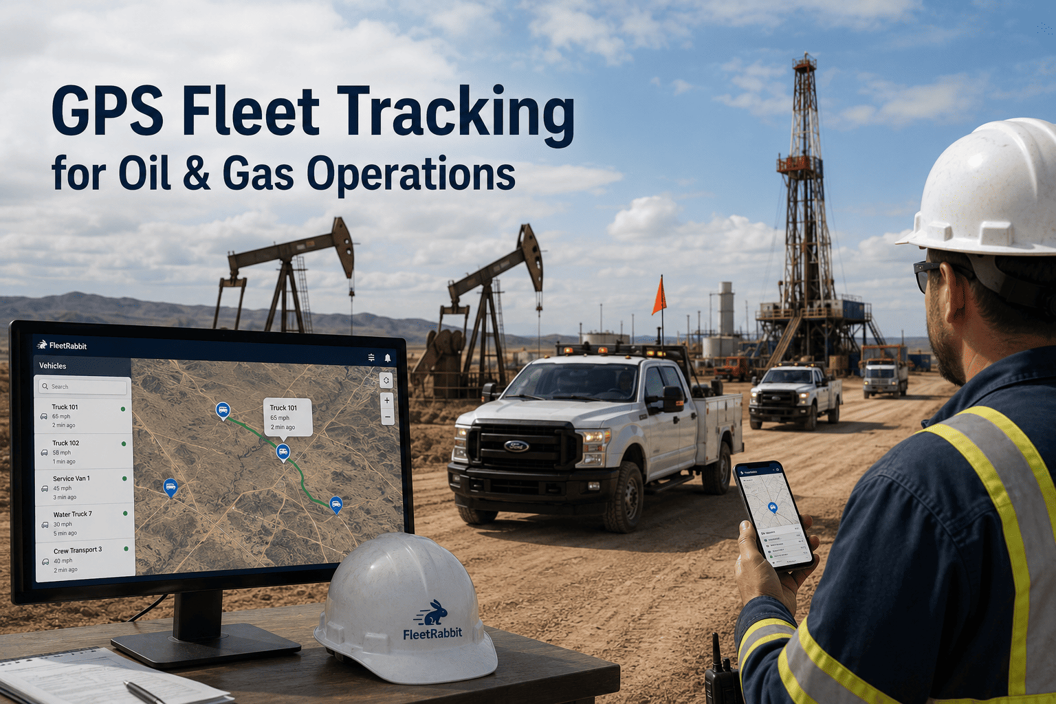 GPS Fleet Tracking for Oil & Gas Operations