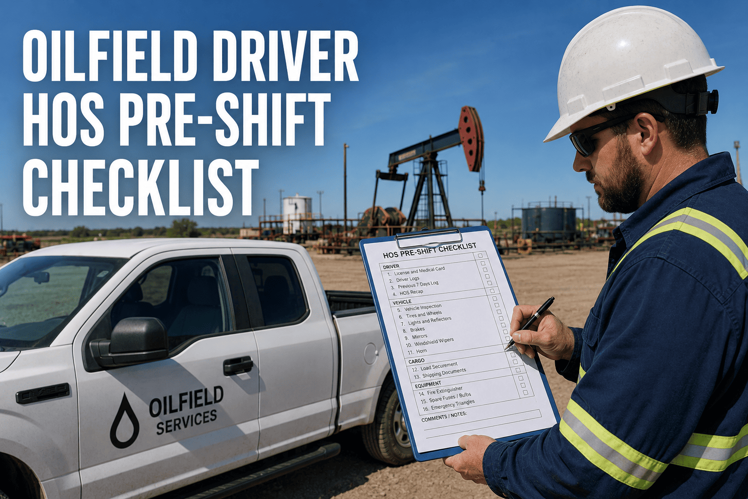 oilfield-driver-hos-pre-shift-checklist